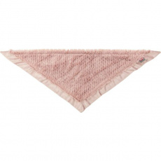 Vianočný hebký šál, plyš, staroružová