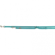 Vodítko PREMIUM predlžovacie, aqua