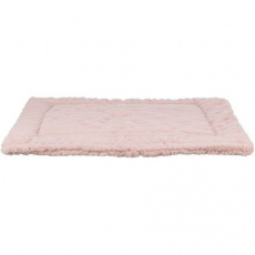 Podložka LONNI, menčestrový plyš, ružová