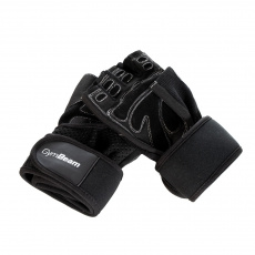 Fitness rukavice Wrap Black - GymBeam