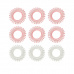 Set špirálových gumičiek do vlasov pink - BeastPink