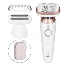 Braun Silk-épil 9 Flex 9-030 3D 40 pinzeta/pinzety Růžová, Bílá