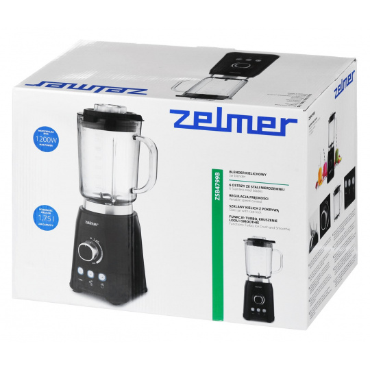 Šálkový mixér Zelmer ZSB4799B 1,75 l 1200 W černý