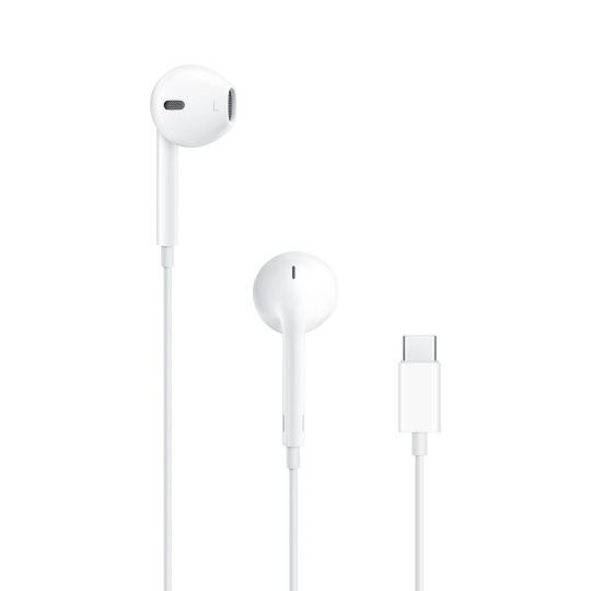 Apple EarPods (USB-C) Sluchátka s mikrofonem Kabel Do ucha Hovory/hudba USB typu C Bílá