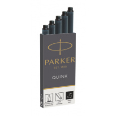 Parker Quink inktpatronen zwart, doos met 5 stuks Černá 5 kusů