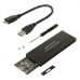 Maclean Drive Enclosure, SSD M.2, NGFF, USB 3.0, velikosti 2230/2240/2260/2280, hliníkový kryt, MCE582