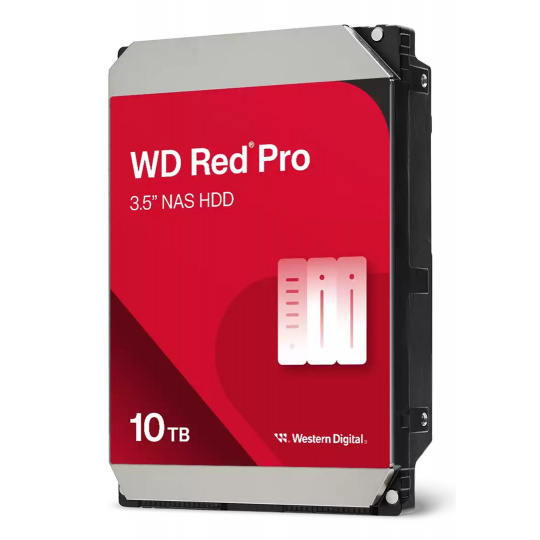 Western Digital Red Pro WD103KFBX vnitřní pevný disk 10 TB 7200 ot/min 512 MB 3.5" Serial ATA III