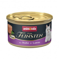 ANIMONDA Vom Feinsten Mush Chicken and Lamb - vlhké krmivo pro kočky - 85 g