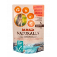 IAMS Naturally Adult with North Atlantic salmon in gravy - mokré krmivo pro kočky - 85g