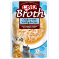 INABA Ciao Broth Chicken & Scallop - pamlsek pro kočky - 12x40g