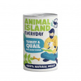 ANIMAL ISLAND Everyday Turkey and quail - vlhké krmivo pro psy - 400g