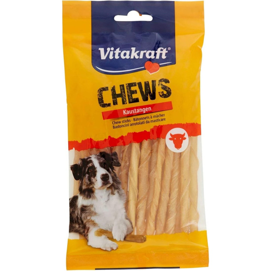 VITAKRAFT Chews Intens Rolled Kabanos - pamlsek pro psy - 25 kusů / 12,5 cm