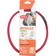 ZOLUX BIVOUAK LED Silikonový červený - obojek pro psa - 30-60 cm