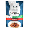 PURINA Pro Plan Gourmet Perle Mini fillets in beef and carrot sauce - mokré krmivo pro kočky - 85g