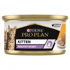 PURINA Pro plan Kitten Mousse with chicken - mokré krmivo pro kočky - 85g