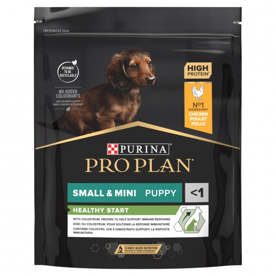 PURINA Pro Plan Healthy Start Small & Mini Puppy - suché krmivo pro psy - 700g