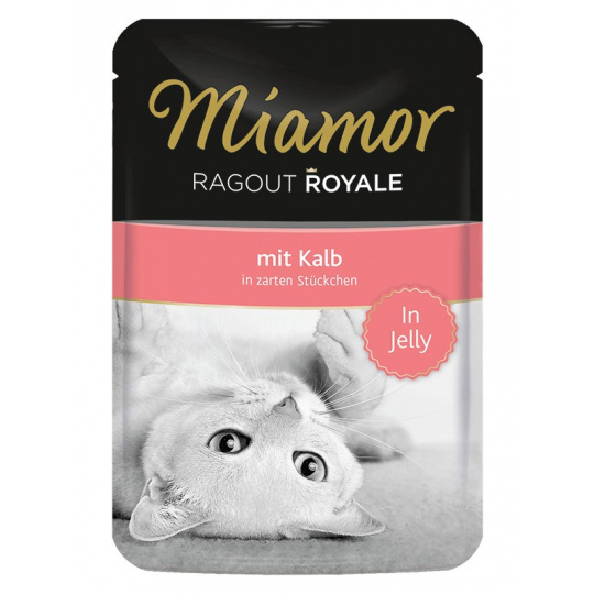 MIAMOR Ragú Royale v želé s telecím masem - 100g