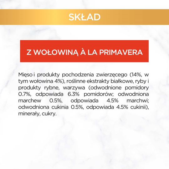 GOURMET A la Carte Chicken, Trout, Beef, and Fish - mokré krmivo pro kočky - 4 x 85 g