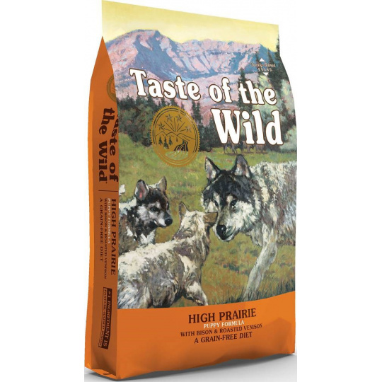 TASTE OF THE WILD Puppy High Prairie - suché krmivo pro psy - 12,2 kg