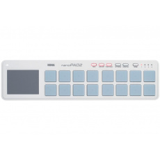 Korg nanoPAD 2 White - MIDI kontrolér USB, bílý