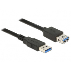 DeLOCK 85058 USB kabel 5 m USB 3.2 Gen 1 (3.1 Gen 1) USB A Černá