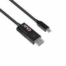 CLUB3D cac-1557 USB C Displayport 1.4 Černá