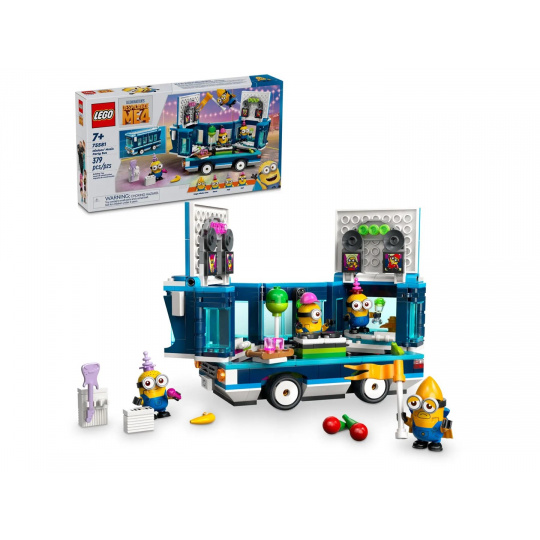 LEGO MINIONS 75581 Mimoni a hudební párty autobus