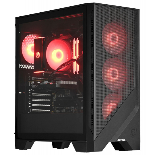 Actina 5901443406105 PC AMD Ryzen™ 7 7700 32 GB DDR5-SDRAM 1 TB SSD AMD Radeon RX 7700 XT Midi Tower Černá