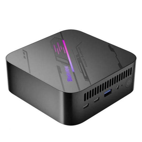 Blackview Mini PC MP100 Ryzen 7-5825U 16 GB DDR4 1 TB SSD Windows 11 Pro Černá