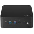 MSI Cubi NUC 1M-001EU Intel Core 7 150U 16 GB DDR5-SDRAM 1 TB SSD Windows 11 Pro 0.84L sized PC Mini barebone PC Černá