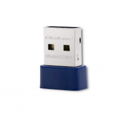 Qoltec 57007 Bezdrátový mini Bluetooth USB WiFi adaptér