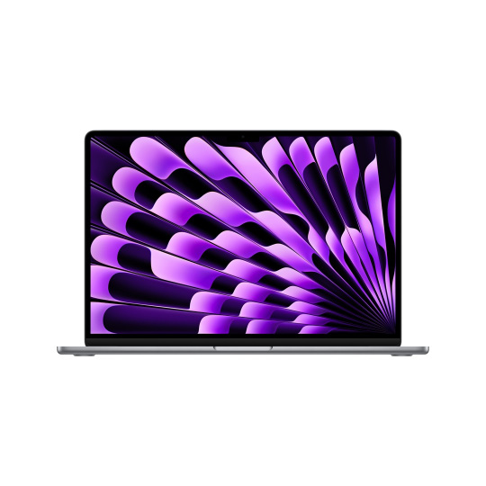 Apple MacBook Air Apple M M3 Laptop 38,9 cm (15.3") 16 GB 512 GB SSD Wi-Fi 6E (802.11ax) macOS Sonoma Šedá