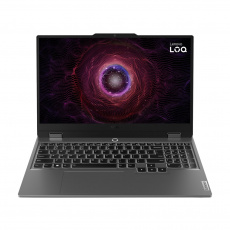 Lenovo LOQ 15ARP9 AMD Ryzen™ 7 7435HS Laptop 39,6 cm (15.6") Full HD 24 GB DDR5-SDRAM 512 GB SSD NVIDIA GeForce RTX 4060 Wi-Fi 6 (802.11ax) Windows 11 Home Šedá