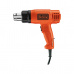 Black & Decker KX1650-QS tepelná pistole 740 l/min 600 °C 1750 W Černá, Oranžová