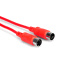 Hosa Technology 5-pin DIN/5-pin DIN kabel 1,52 m červená