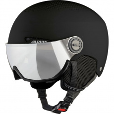 ZIMNÍ PŘILBA ALPINA ARBER VISOR Q LITE BLACK MATT 58-61