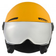 Zimní přilba Alpina Zupo Visor Q-Lite Burned-Yellow Matt 51-55