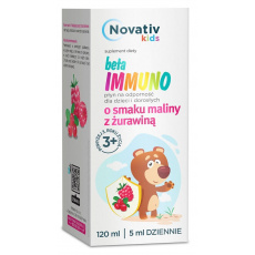 Novativ Kids Beta Immuno tekutina pro imunitu 120ml