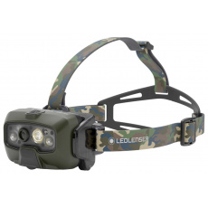 Ledlenser HF8R Core RGB Camouflage - Čelovka LED, zelený