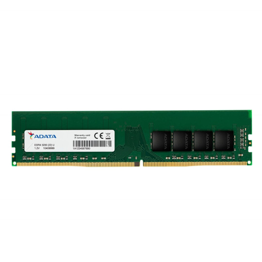 ADATA AD4U32008G22-SGN paměťový modul 8 GB 1 x 8 GB DDR4 3200 MHz