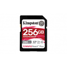 Kingston Technology Canvas React Plus 256 GB SDXC UHS-II Třída 10