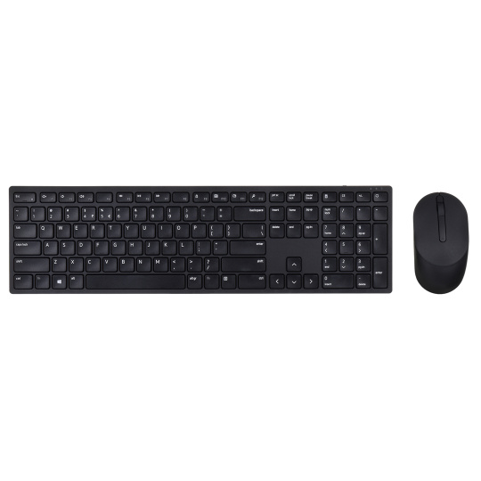 DELL KM5221W klávesnice RF bezdrátový QWERTY US Mezinárodní Černá