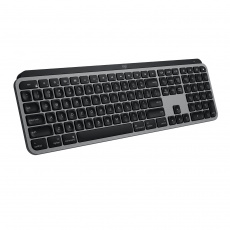 Logitech MX Keys for Mac klávesnice RF bezdrátové + Bluetooth QWERTY US Mezinárodní Hliník, Černá