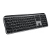 Logitech MX Keys for Mac klávesnice RF bezdrátové + Bluetooth QWERTY US Mezinárodní Hliník, Černá