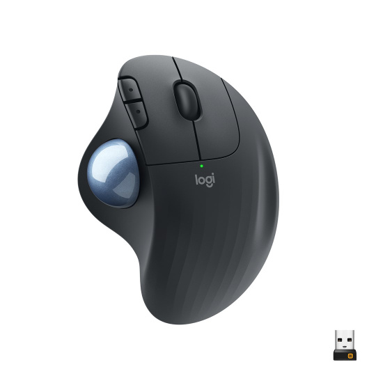 Logitech Ergo M575 myš Pro praváky RF bezdrátové + Bluetooth Trackball 2000 DPI