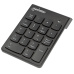 Manhattan 178846 numerická klávesnice Notebook/PC RF bezdrátový Černá