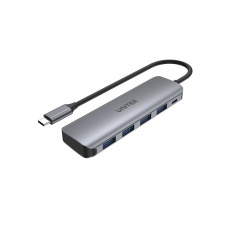 UNITEK H1107A rozbočovač rozhraní USB 3.2 Gen 1 (3.1 Gen 1) Type-A 5000 Mbit/s Šedá