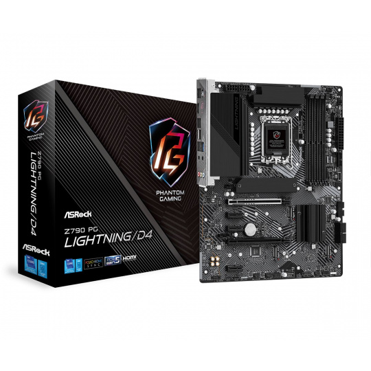 Asrock Z790 PG Lightning/D4 Intel Z790 LGA 1700 ATX