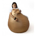 Sako bag pouf Glamour gold XL 120 x 80 cm