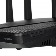 Synology RT6600ax Router WiFi6 1xWAN 3xGbE 1x2.5Gb bezdrátový router Třípásmový (2,4 GHz / 5 GHz / 5 GHz) Černá